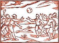 Medieval soccer game