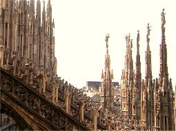 Milan buttresses & spires