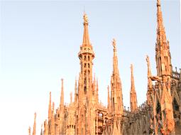 Milan Duomo spires