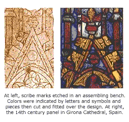 14th century stained glass